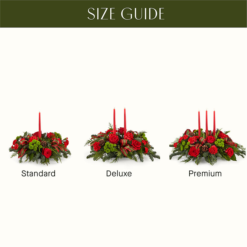 By the Candlelight Centerpiece – Danville Floral And Gifts Llc, Danville IL