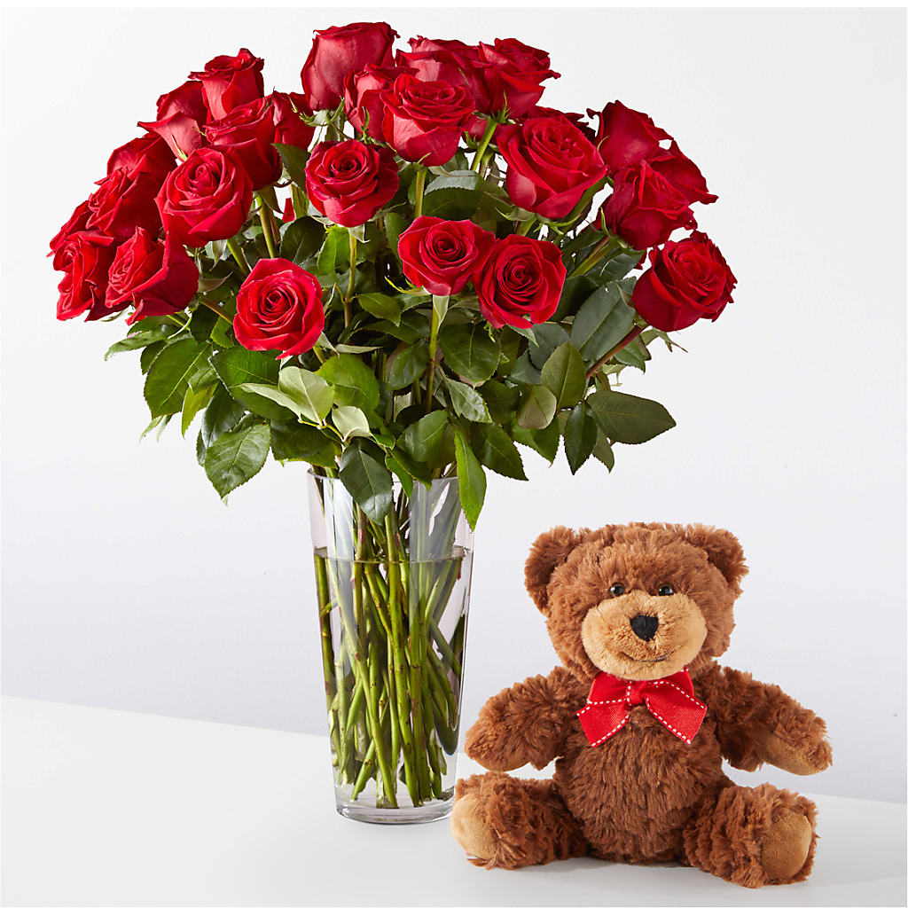 Romantic Long Stem Red Rose Bouquet Bundles – Danville Floral And Gifts Llc, Danville IL