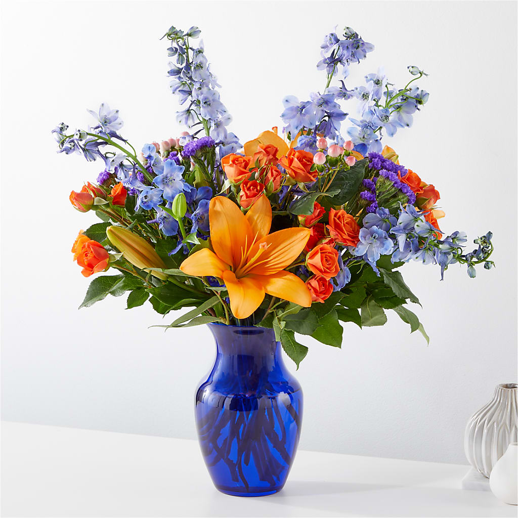Radiant Citrus Bouquet – Danville Floral And Gifts Llc, Danville IL