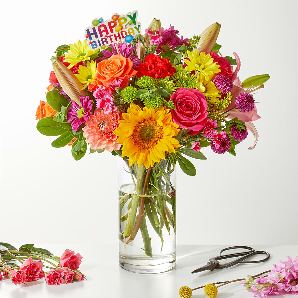 Cue the Confetti - A Florist Original – Danville Floral And Gifts Llc, Danville IL