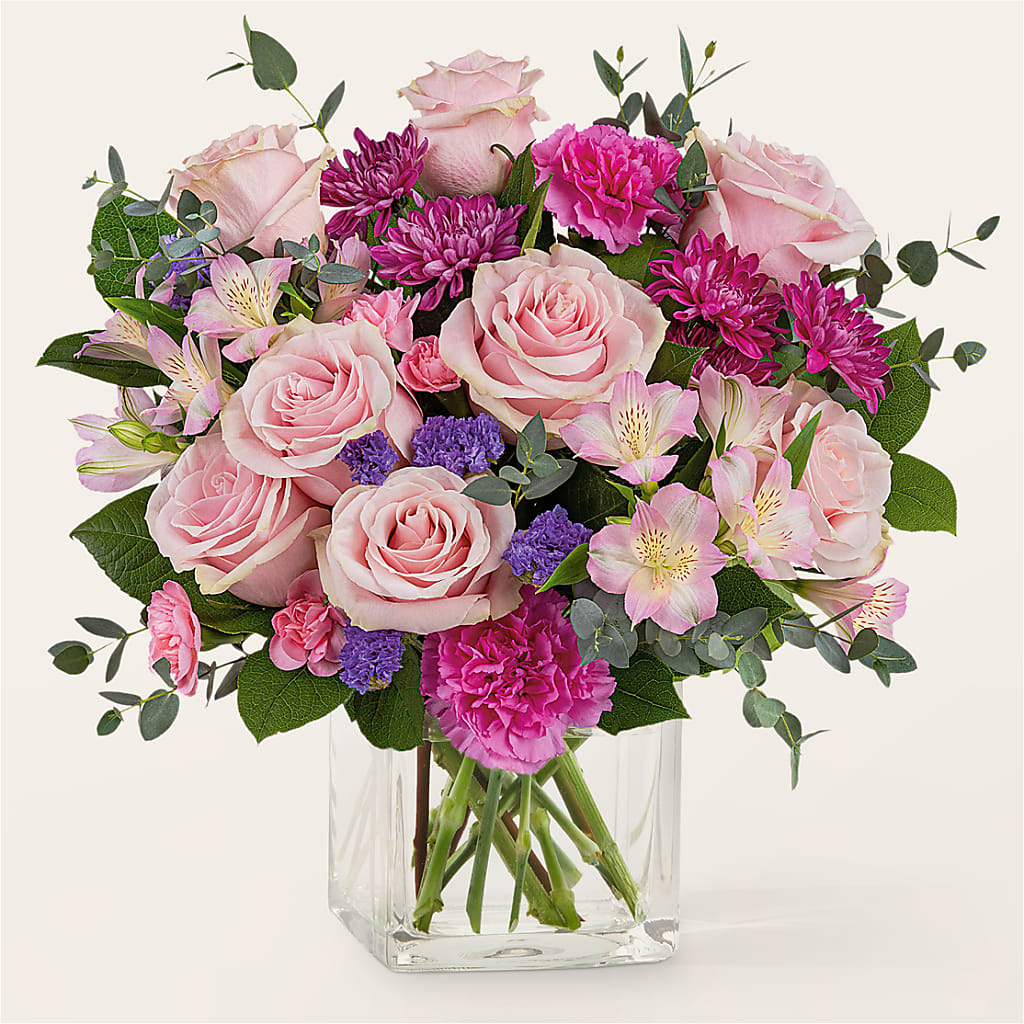 Rosy Radiance Bouquet – Danville Floral And Gifts Llc, Danville IL