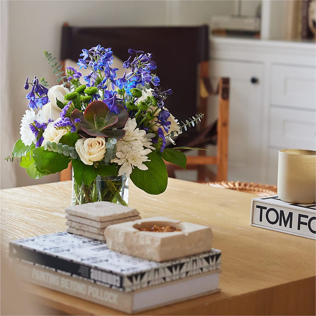 Cerulean Waves Bouquet – Danville Floral And Gifts Llc, Danville IL
