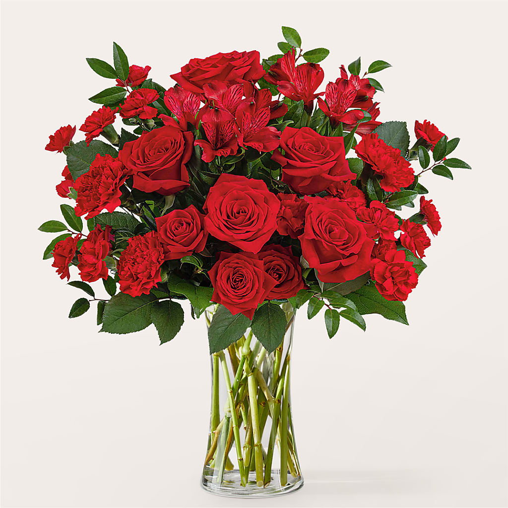 Brilliant Ruby Bouquet – Danville Floral And Gifts Llc, Danville IL