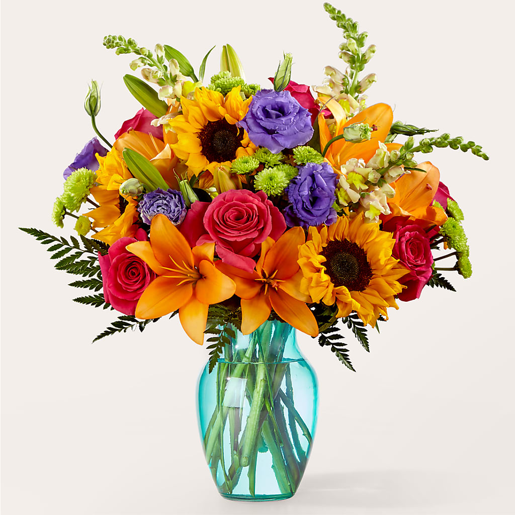 Double Rainbow Bouquet – Danville Floral And Gifts Llc, Danville IL