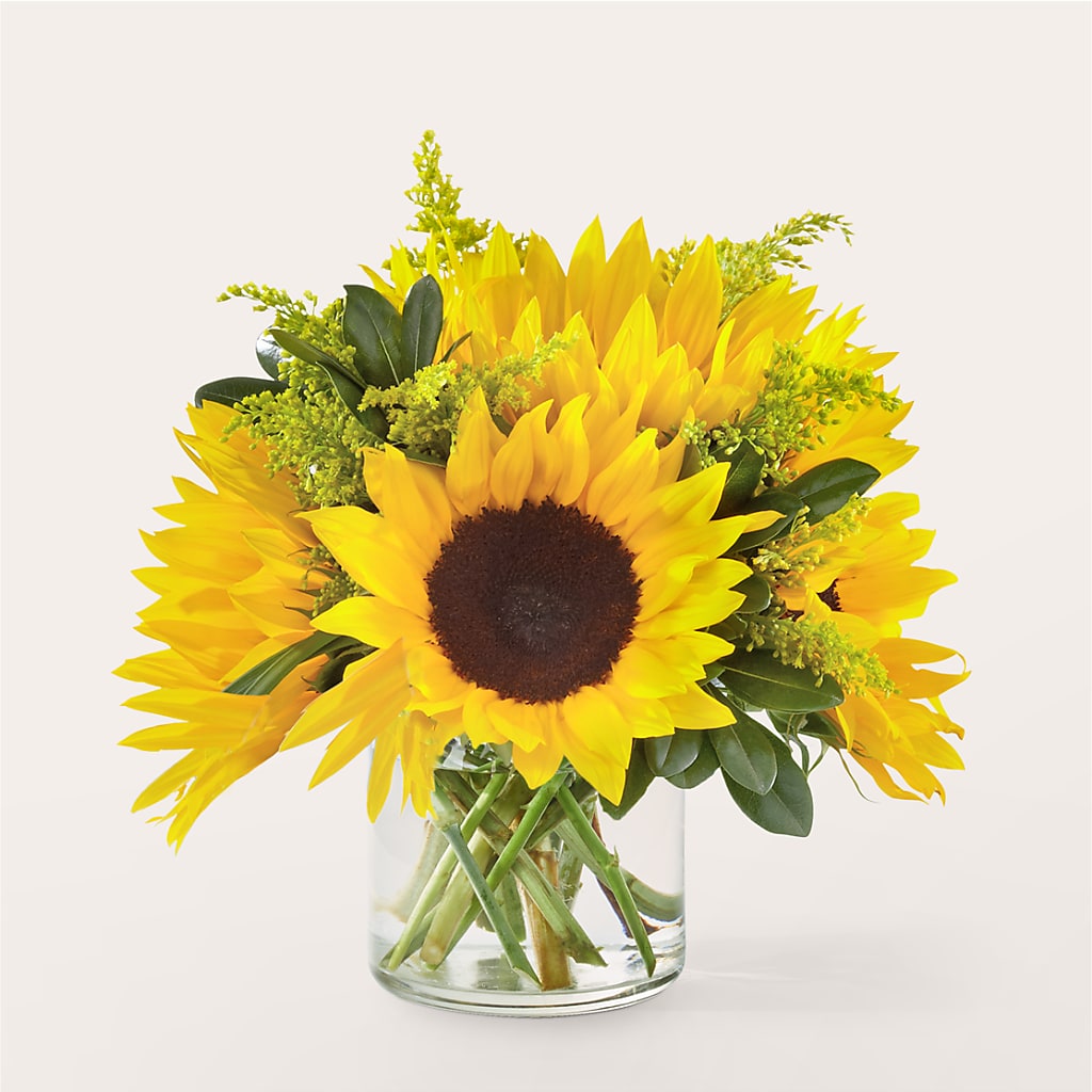 Beaming Sunflower Bouquet – Danville Floral And Gifts Llc, Danville IL