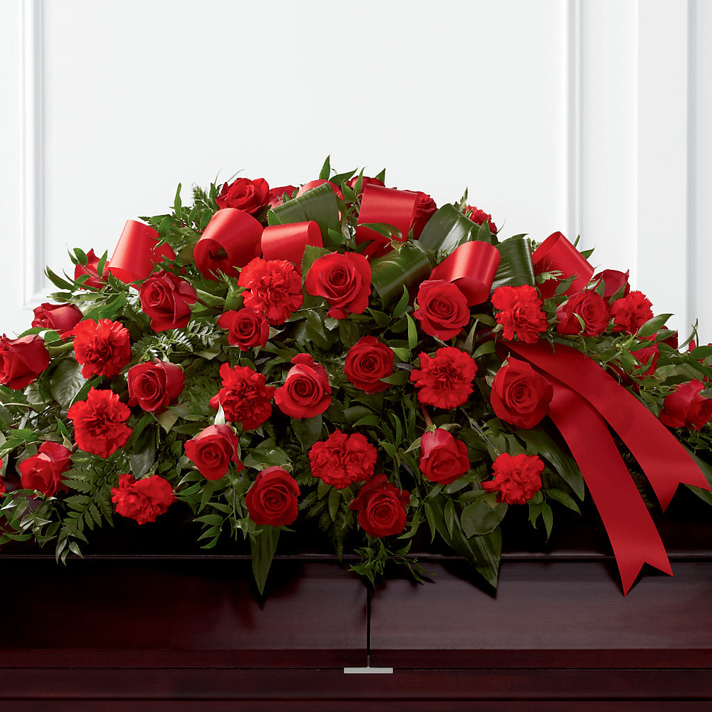 Tribute of Life Casket Spray – Danville Floral And Gifts Llc, Danville IL