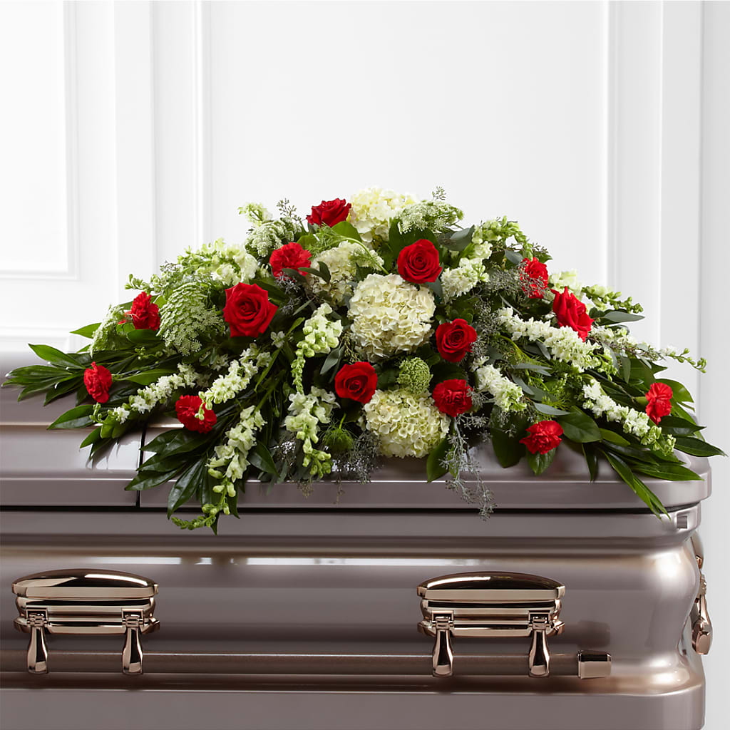 Sincerity Casket Spray – Danville Floral And Gifts Llc, Danville IL