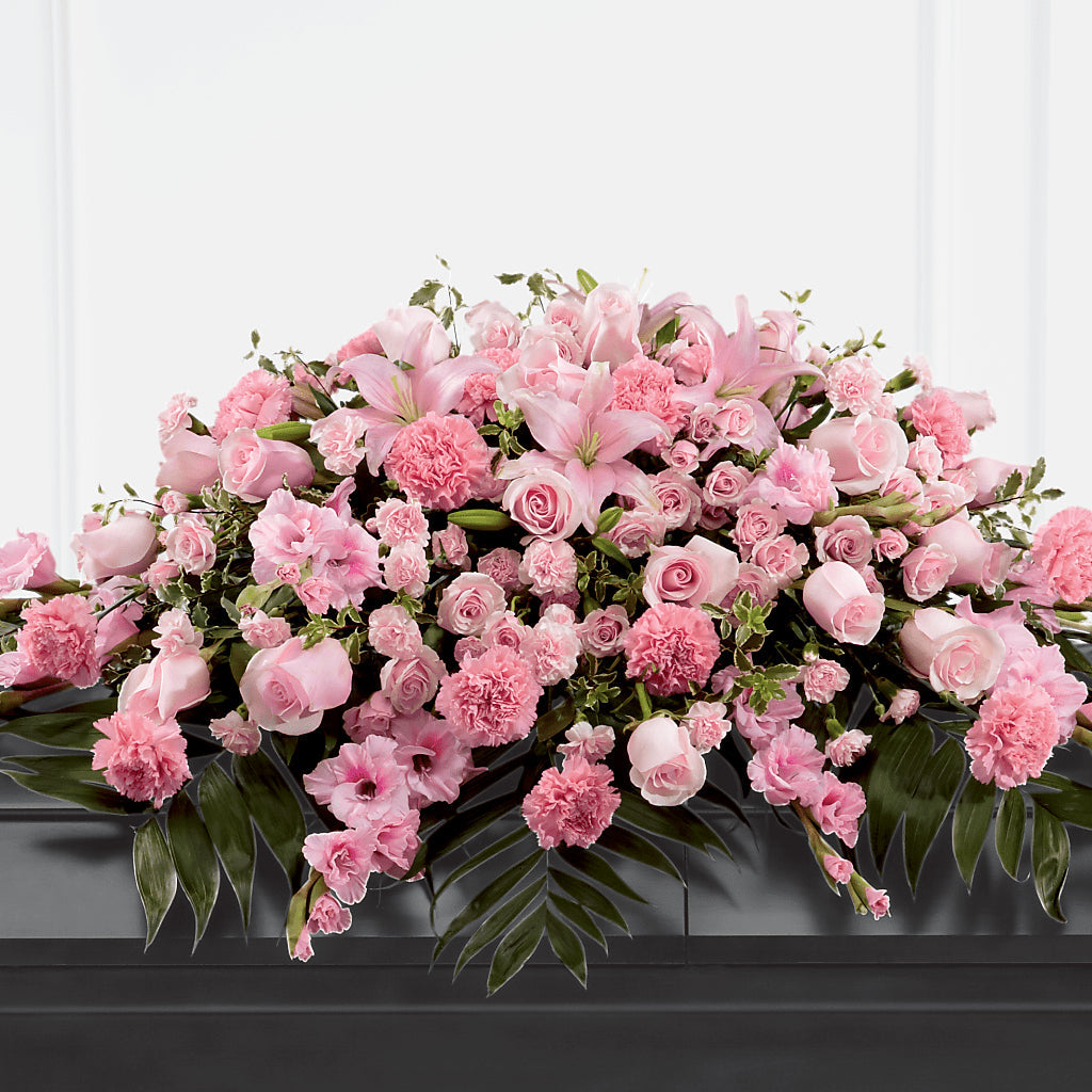 Garden of Comfort Casket Spray (Standard) – Danville Floral And Gifts Llc, Danville IL