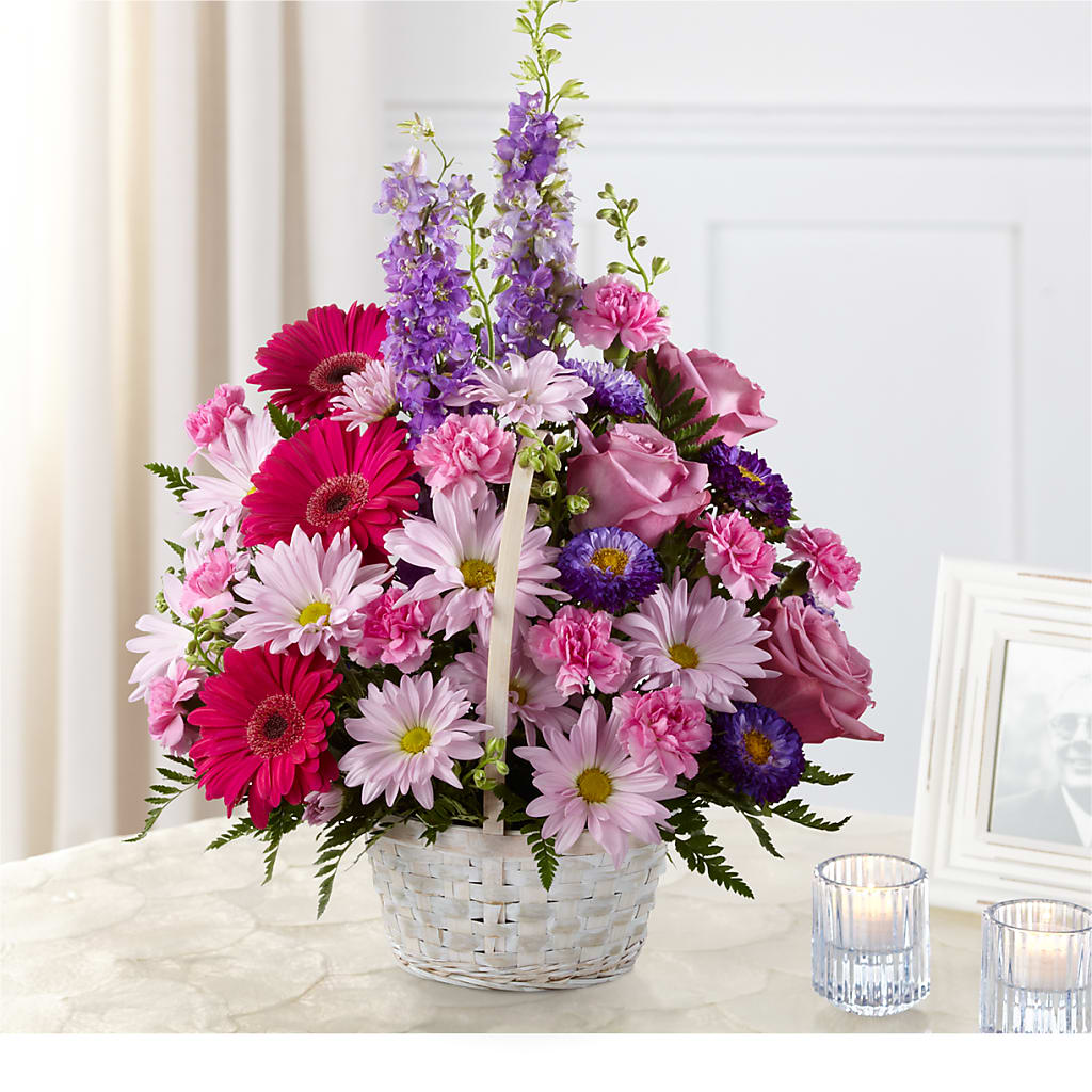 Pastel Peace Basket – Danville Floral And Gifts Llc, Danville IL