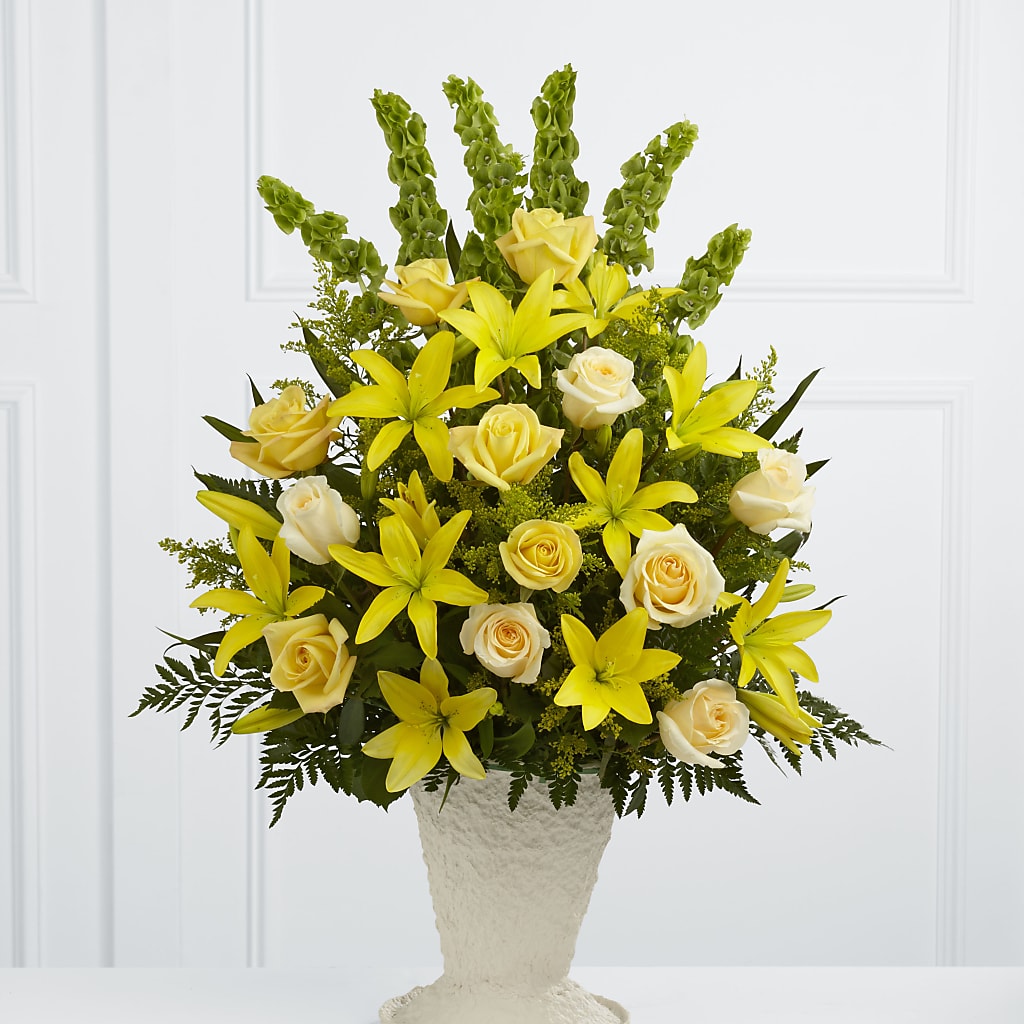 Golden Memories Arrangement – Danville Floral And Gifts Llc, Danville IL