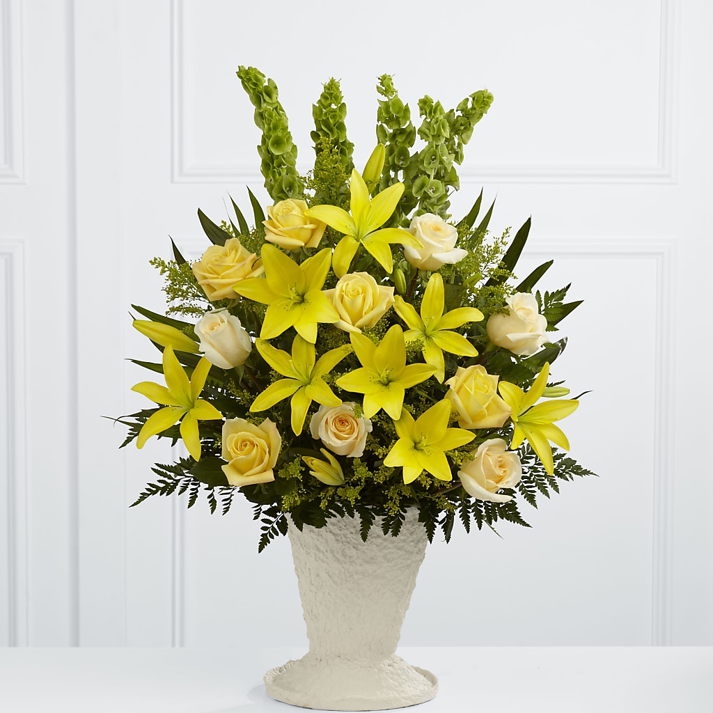 Golden Memories Arrangement – Danville Floral And Gifts Llc, Danville IL