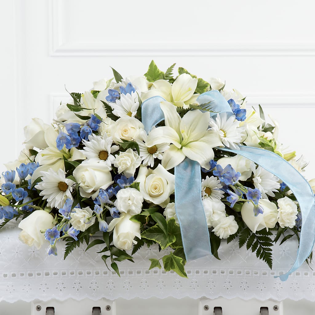 Tender Treasure Casket Spray – Danville Floral And Gifts Llc, Danville IL