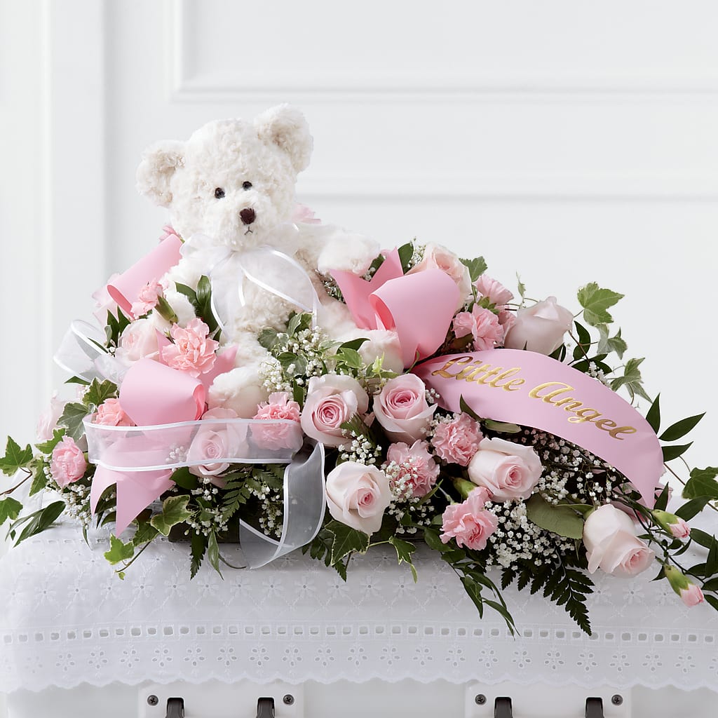 Touch of Sympathy Casket Spray – Danville Floral And Gifts Llc, Danville IL
