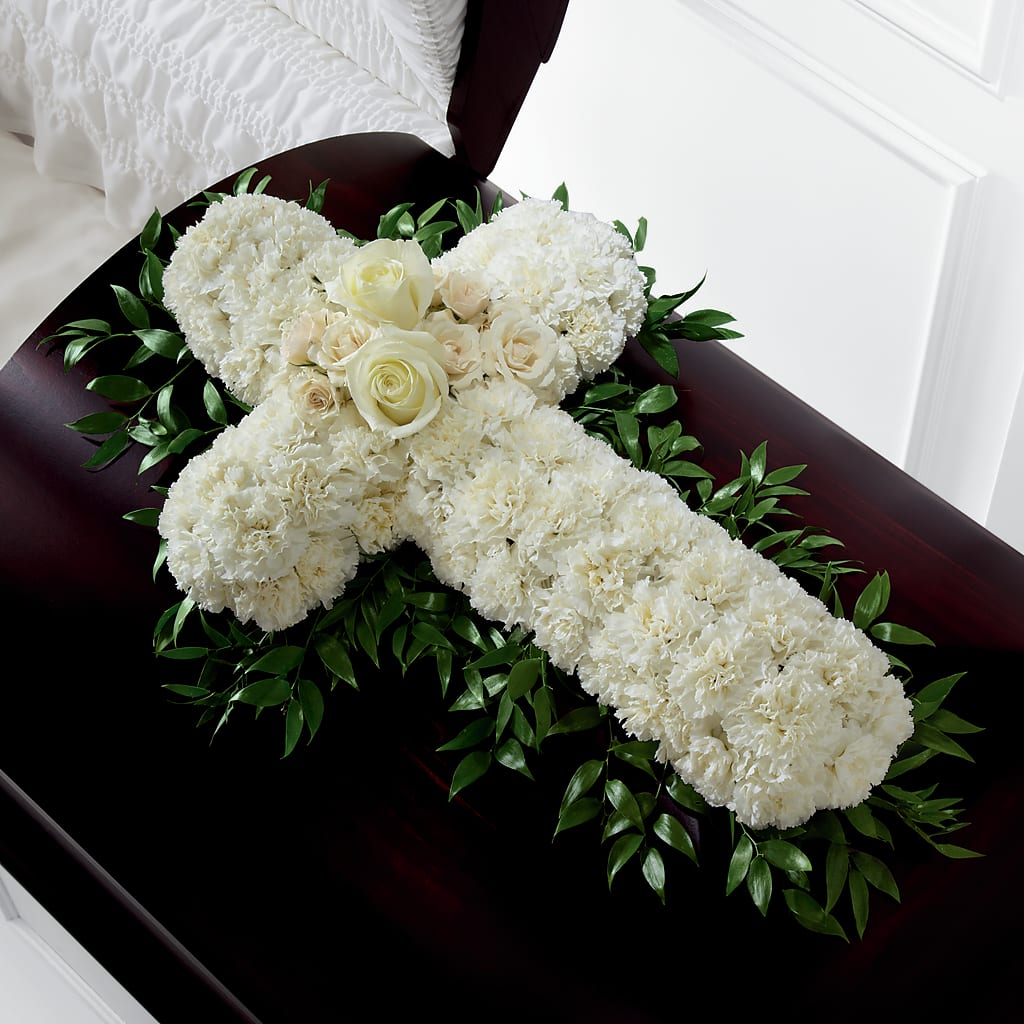Peaceful Memories Casket Spray (Standard) – Danville Floral And Gifts Llc, Danville IL