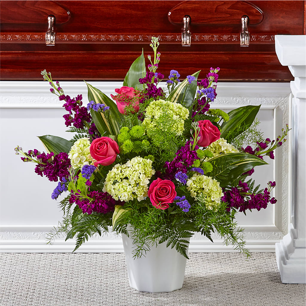 Beautiful Horizons Floor Basket – Danville Floral And Gifts Llc, Danville IL