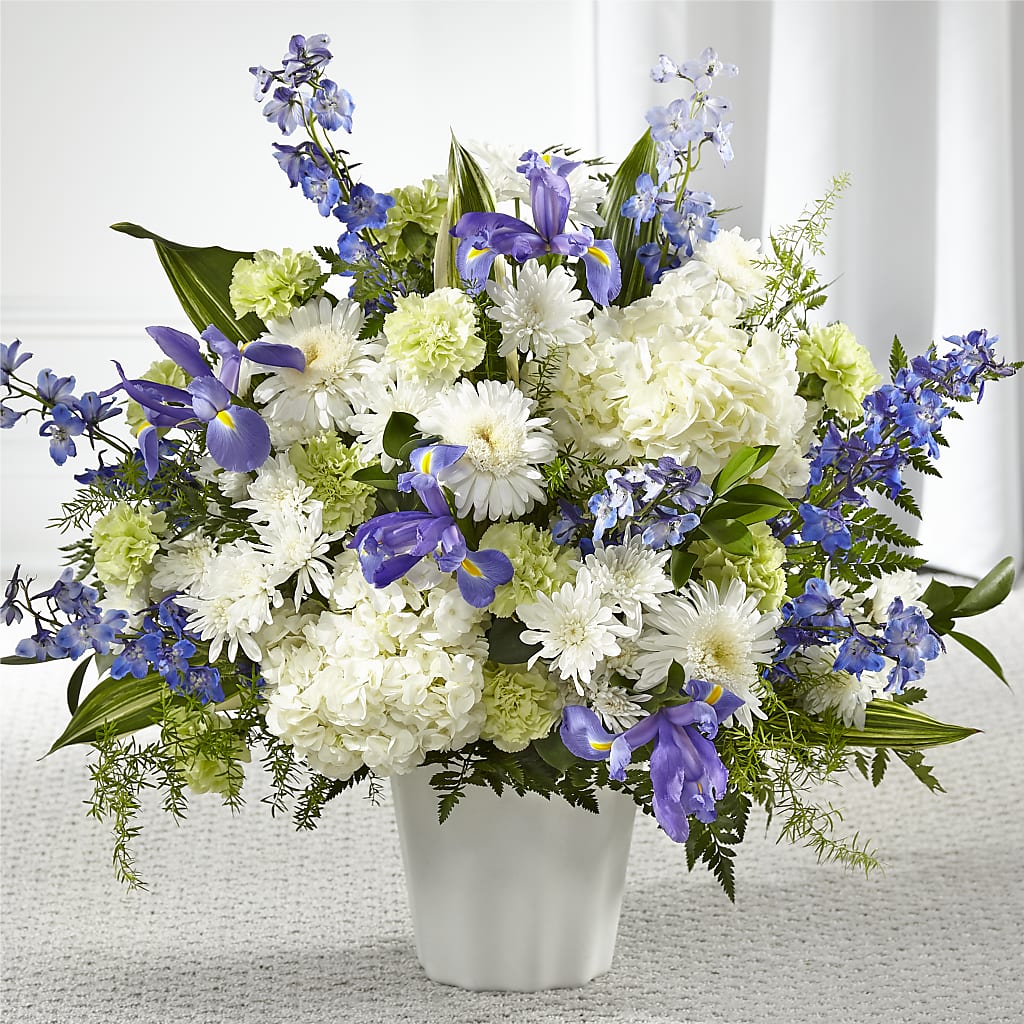 Soft Serenity Floor Basket – Danville Floral And Gifts Llc, Danville IL
