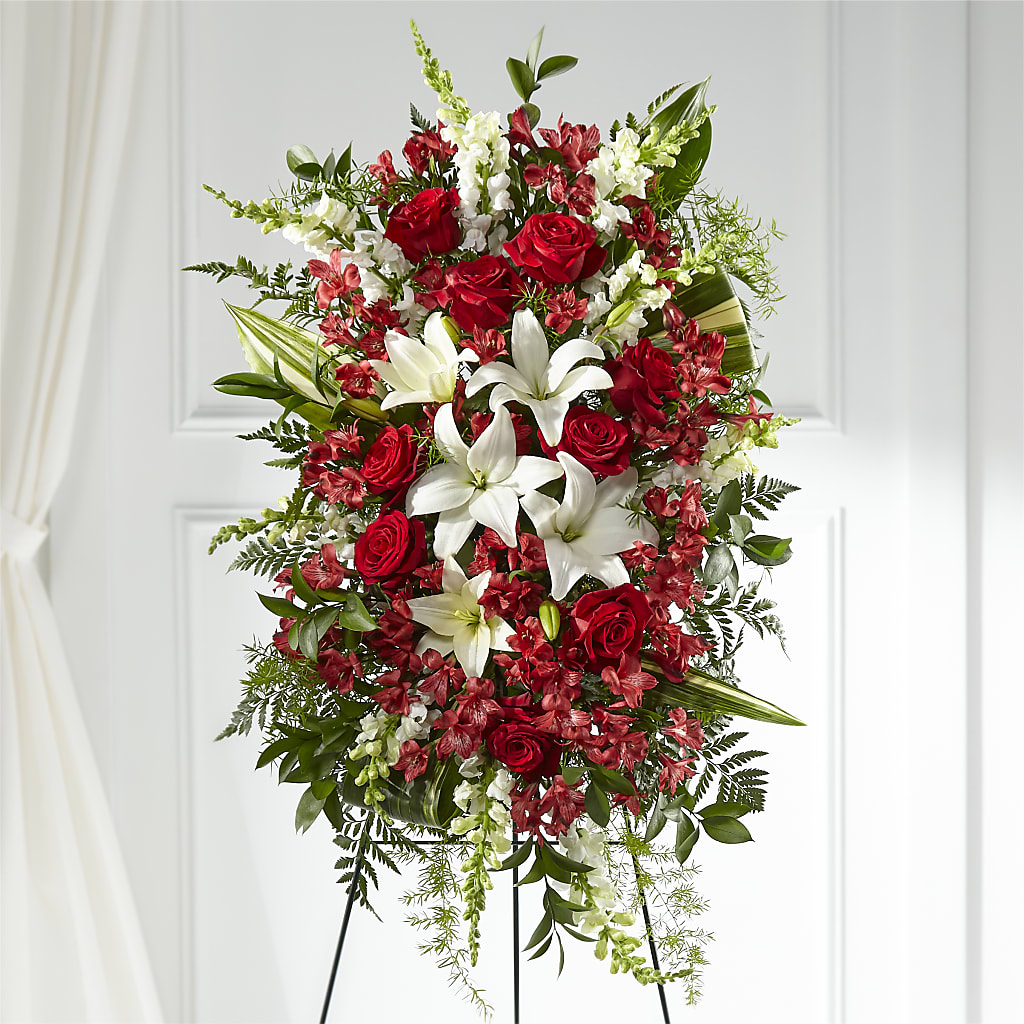 Everlasting Memory Standing Spray – Danville Floral And Gifts Llc, Danville IL