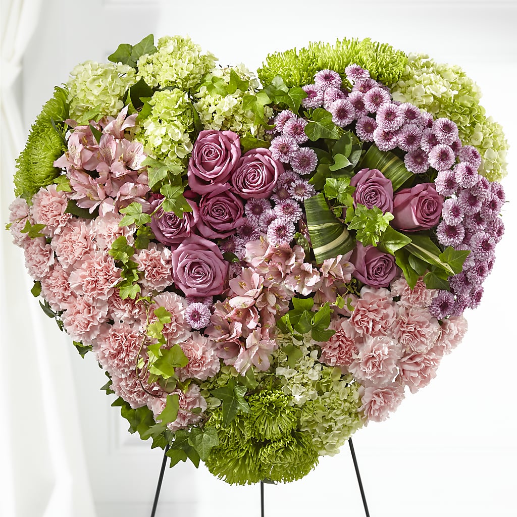 Heartwarming Standing Heart – Danville Floral And Gifts Llc, Danville IL