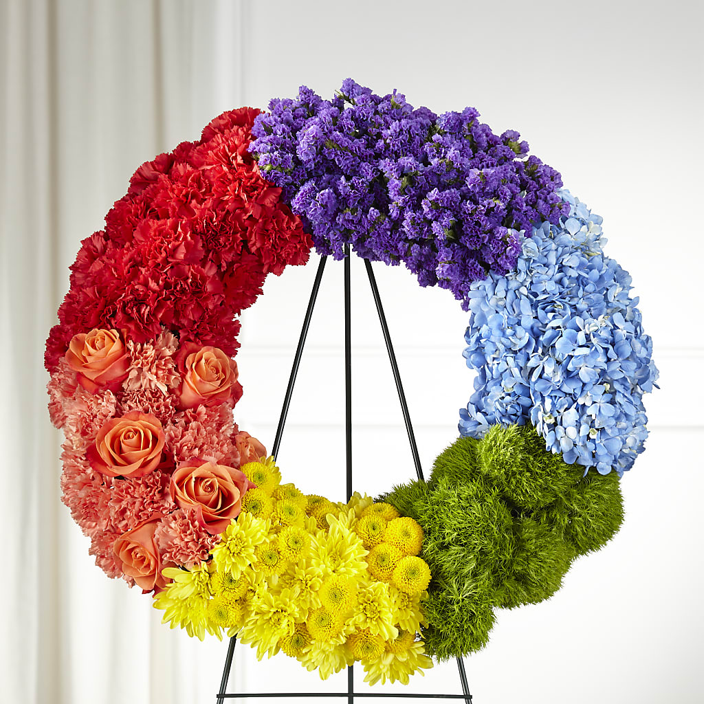 Circle of Love Wreath – Danville Floral And Gifts Llc, Danville IL