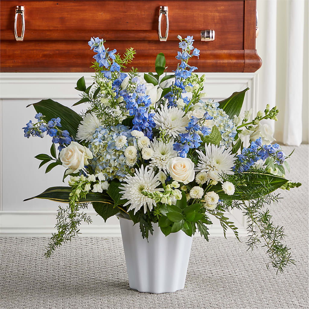 Everlasting Memories Floor Basket – Danville Floral And Gifts Llc, Danville IL