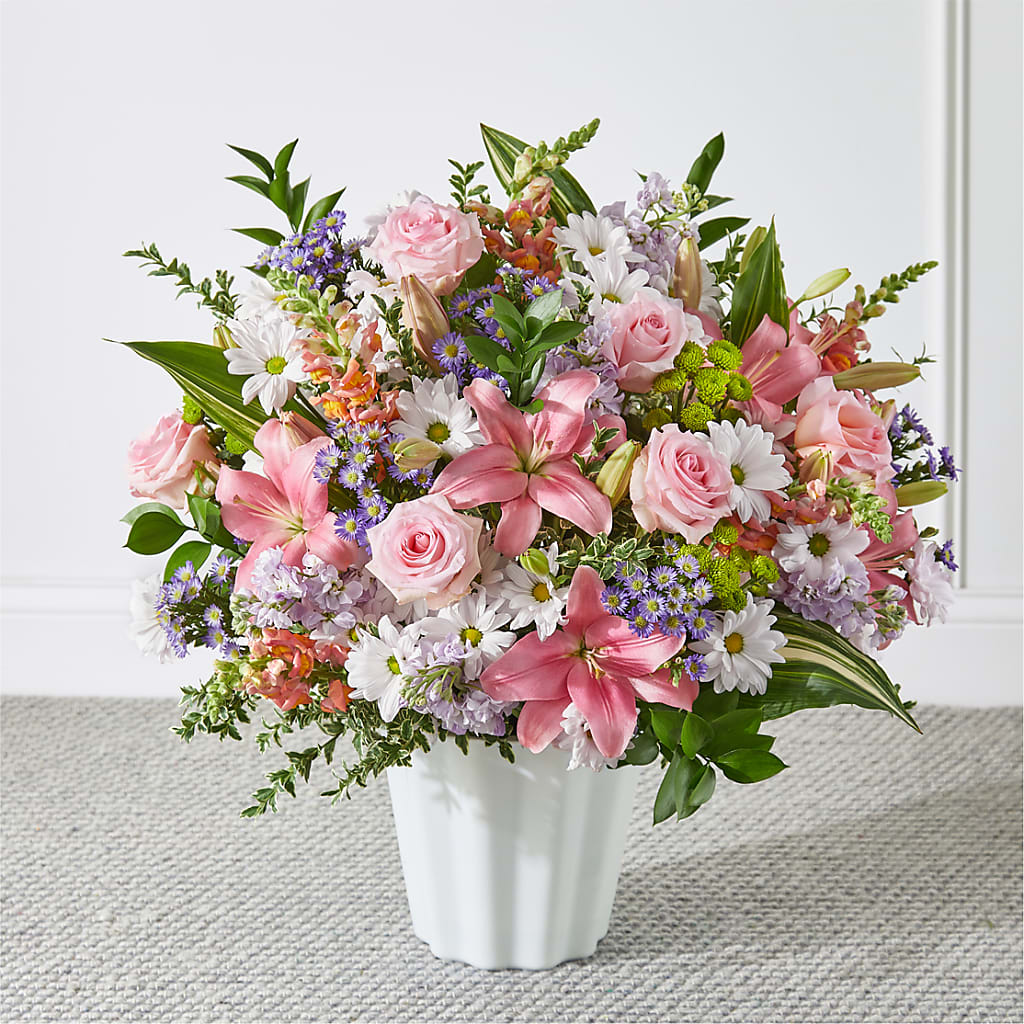Abundant Compassion Floor Basket – Danville Floral And Gifts Llc, Danville IL