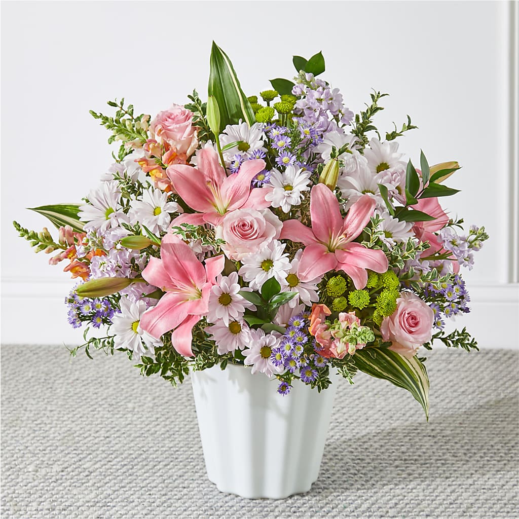 Abundant Compassion Floor Basket – Danville Floral And Gifts Llc, Danville IL