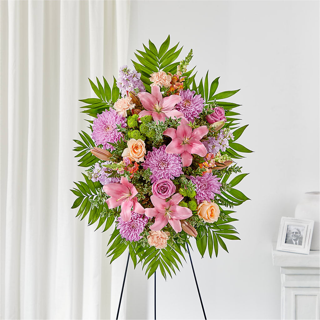 Love & Light Standing Spray – Danville Floral And Gifts Llc, Danville IL