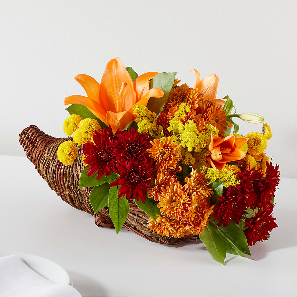 Bouquet of Blessings Cornucopia – Danville Floral And Gifts Llc, Danville IL