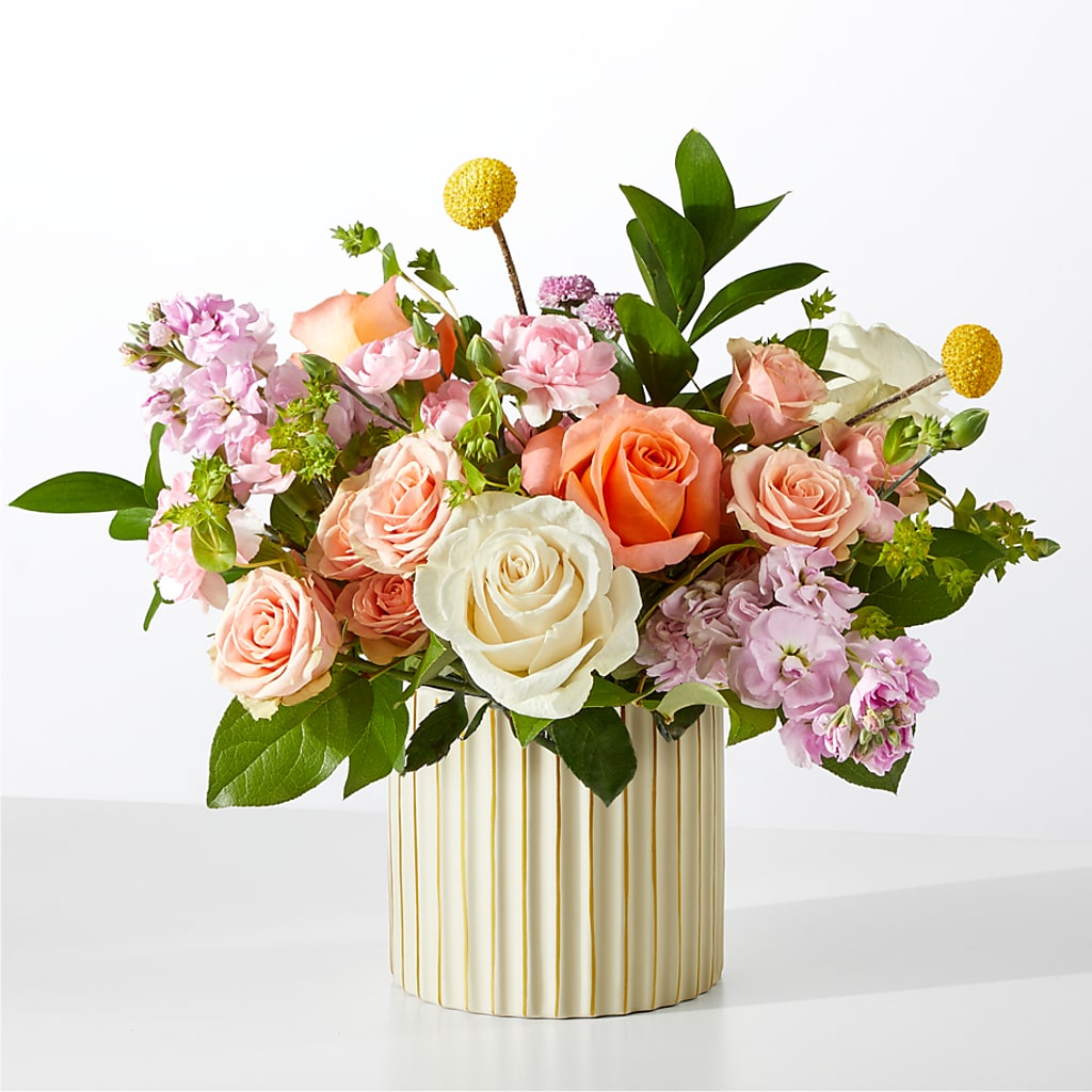 French Market Bouquet with Ivory Vase – Danville Floral And Gifts Llc, Danville IL