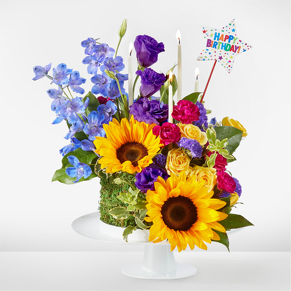 Star of the Day Floral Cake – Danville Floral And Gifts Llc, Danville IL