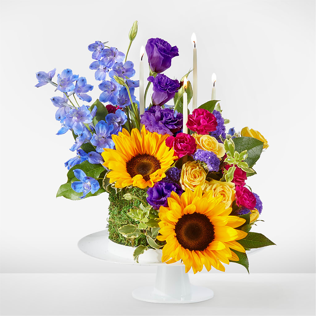 Star of the Day Floral Cake – Danville Floral And Gifts Llc, Danville IL