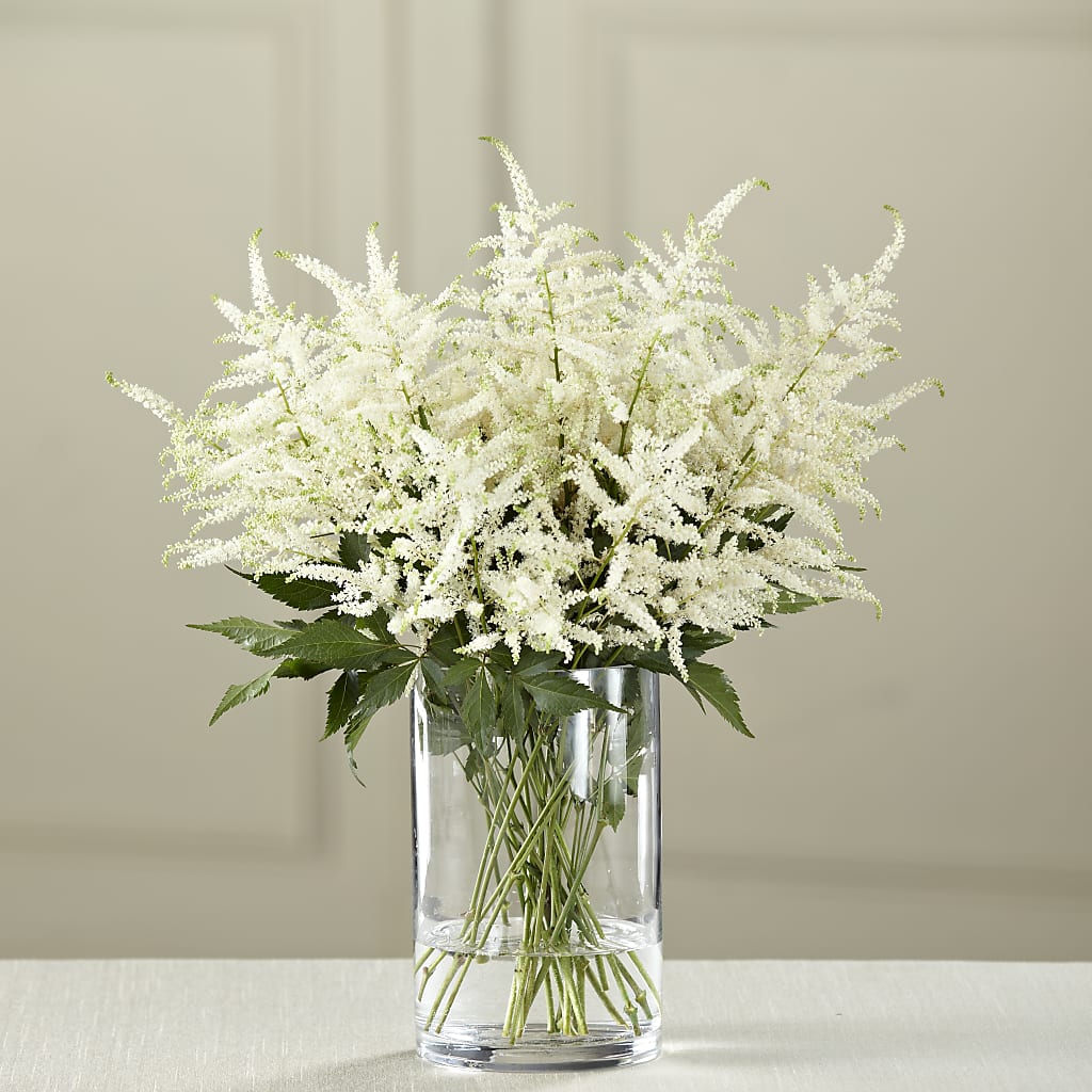 White Astilbe Bouquet – Danville Floral And Gifts Llc, Danville IL