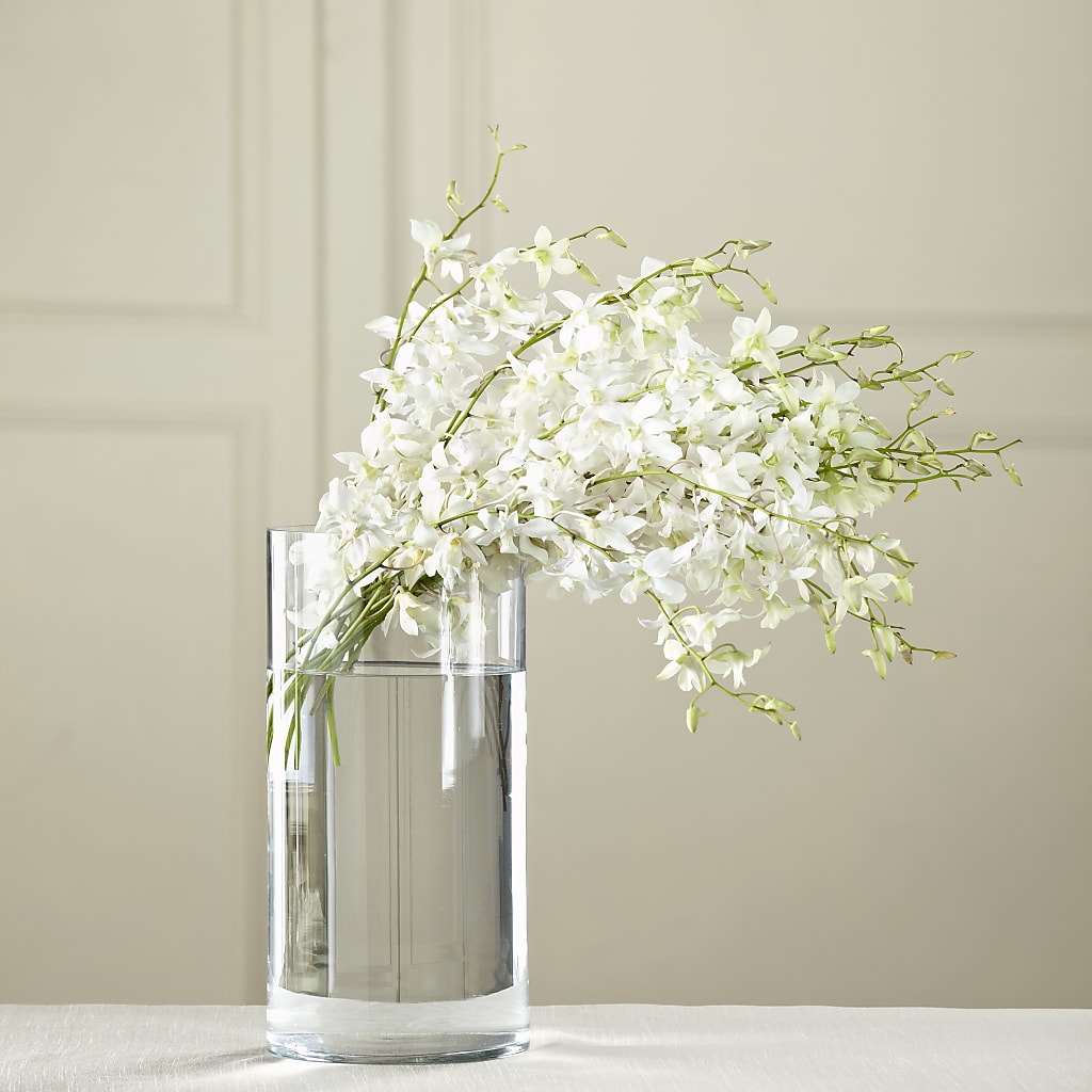 White Dendrobium Bouquet – Danville Floral And Gifts Llc, Danville IL