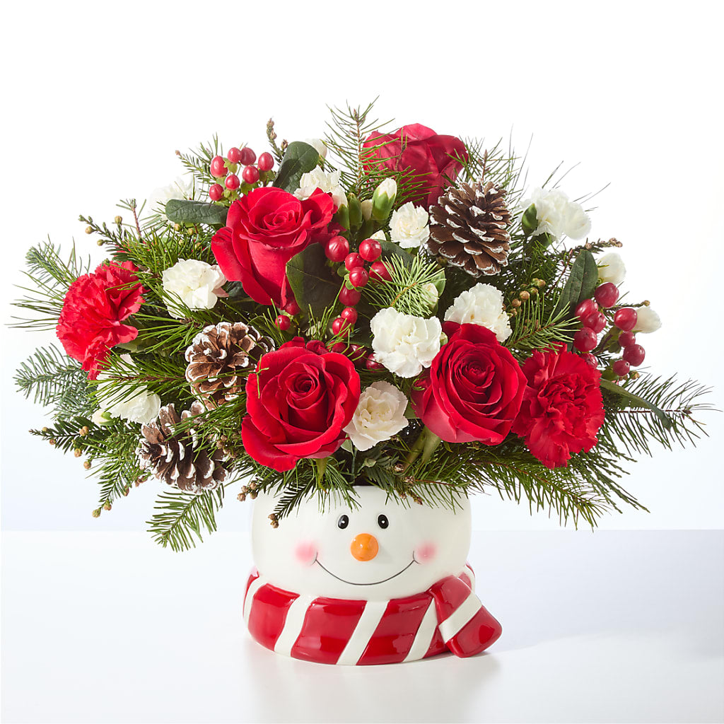 Jolly Snowman Bouquet –  Danville Floral And Gifts Llc, Danville IL