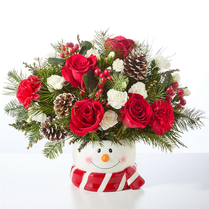 Jolly Snowman Bouquet –  Danville Floral And Gifts Llc, Danville IL