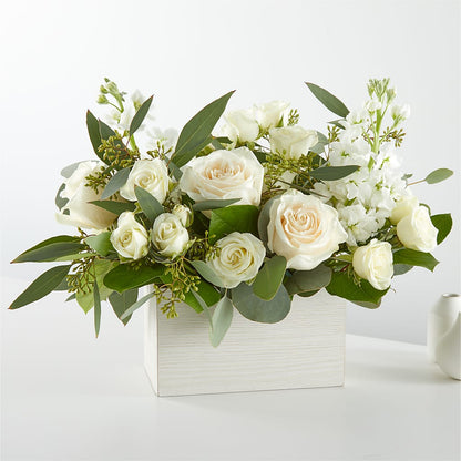 Fresh Linen Box Bouquet –  Danville Floral And Gifts Llc, Danville IL