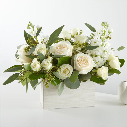 Fresh Linen Box Bouquet –  Danville Floral And Gifts Llc, Danville IL