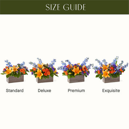 Radiant Citrus Box Bouquet –  Danville Floral And Gifts Llc, Danville IL
