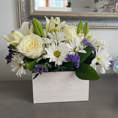 Beyond Blue Box Bouquet –  Danville Floral And Gifts Llc, Danville IL