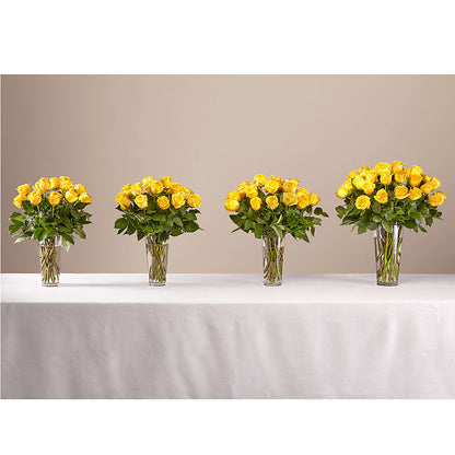 Long Stem Yellow Rose Bouquet –  Danville Floral And Gifts Llc, Danville IL