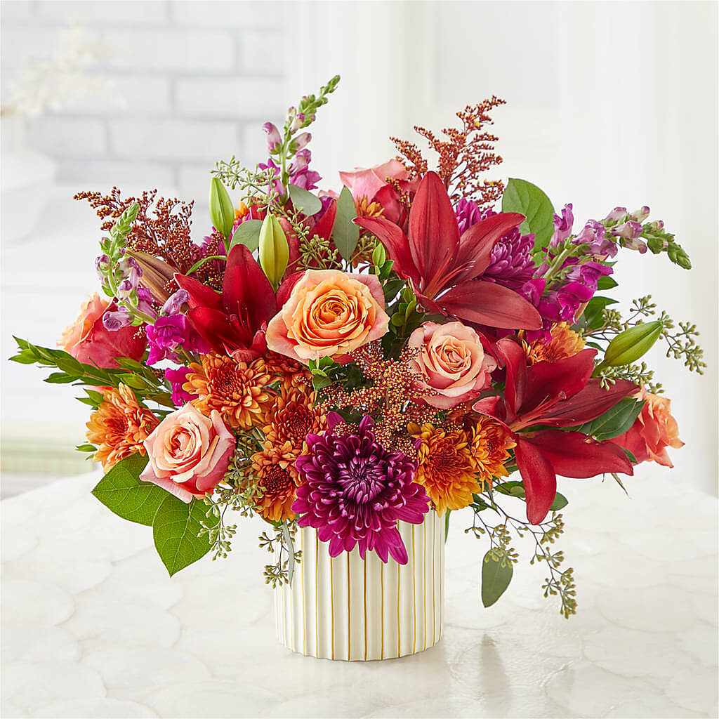 Burgundy Landscape Bouquet –  Danville Floral And Gifts Llc, Danville IL