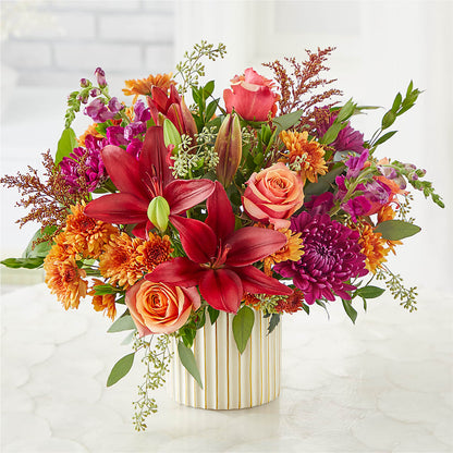 Burgundy Landscape Bouquet –  Danville Floral And Gifts Llc, Danville IL