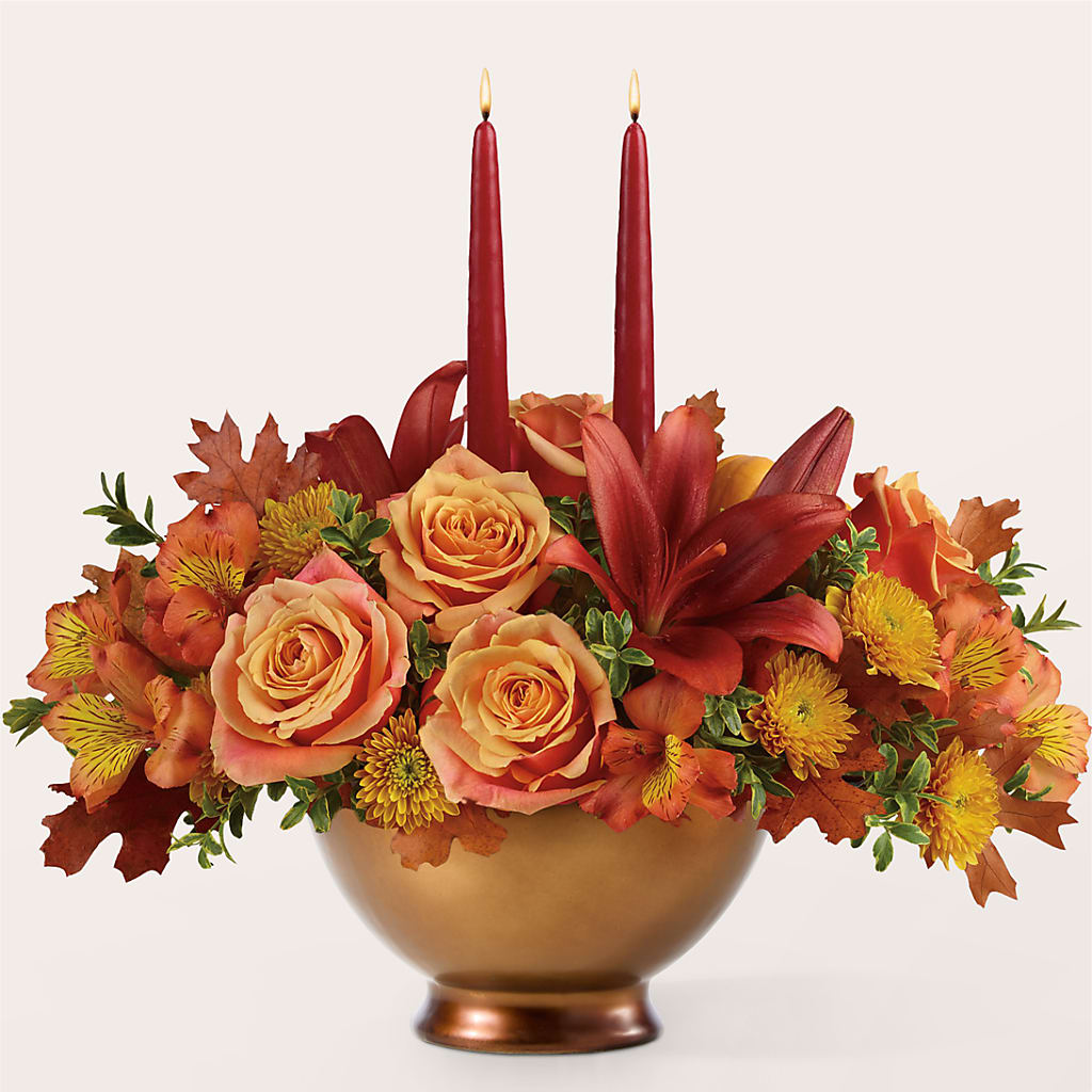 Harvest Table Centerpiece –  Danville Floral And Gifts Llc, Danville IL