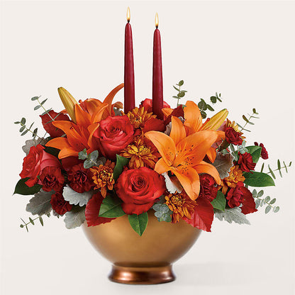 Fruits of Fall Centerpiece –  Danville Floral And Gifts Llc, Danville IL
