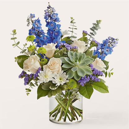 Cerulean Waves Bouquet –  Danville Floral And Gifts Llc, Danville IL