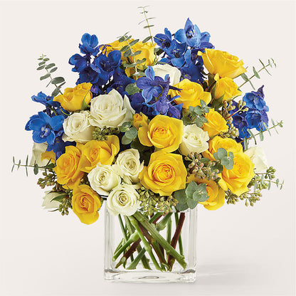 Sparkling Citrine Bouquet –  Danville Floral And Gifts Llc, Danville IL