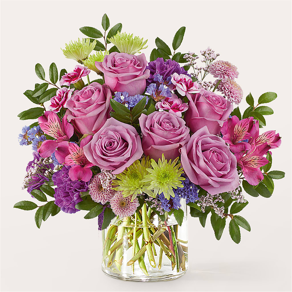 Glass Half Full Bouquet –  Danville Floral And Gifts Llc, Danville IL
