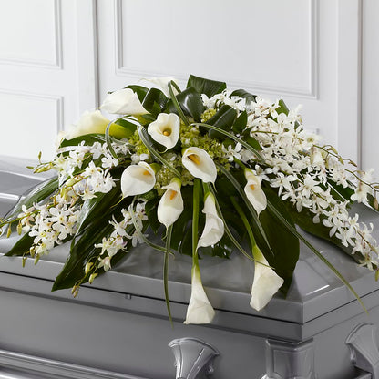 Angel Wings Casket Spray –  Danville Floral And Gifts Llc, Danville IL