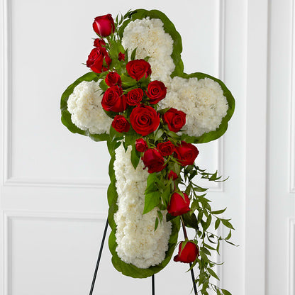 Floral Cross Easel –  Danville Floral And Gifts Llc, Danville IL