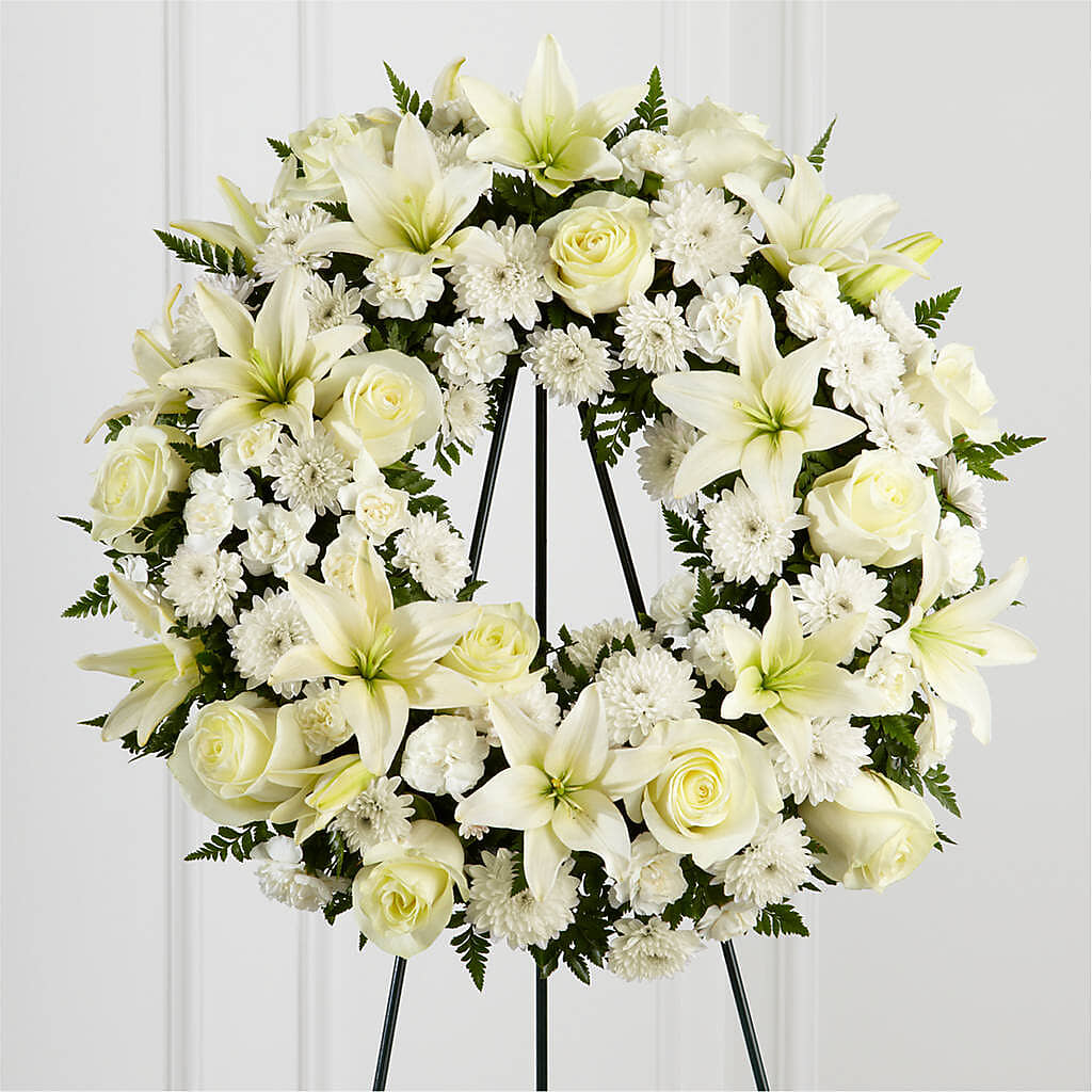 Treasured Tribute Wreath –  Danville Floral And Gifts Llc, Danville IL